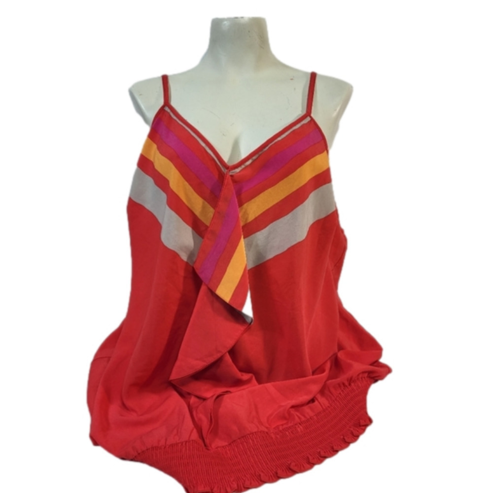 Lane Bryant Tank Top with Cinched Waist